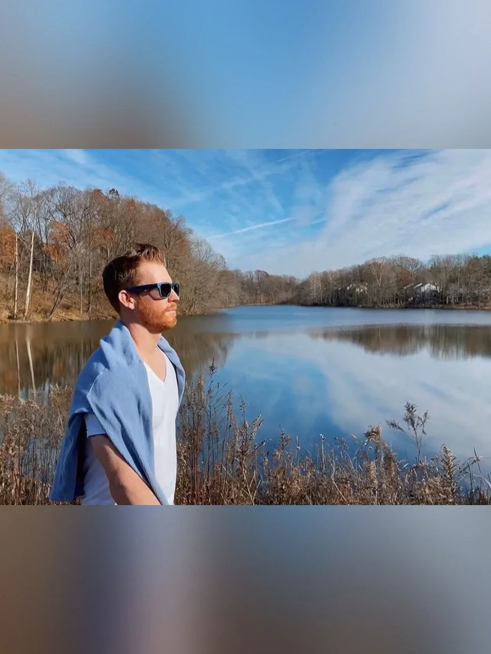 OhO Sunshine Bluetooth Audio Sunglasses, Lightweight Open Ear Sport, 10Hr Charge